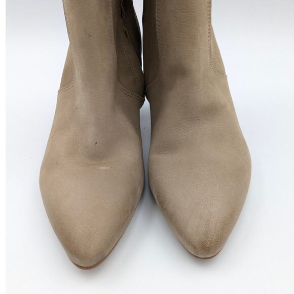 Dolce Vita Tan Heeled Boots - Picture 2 of 15